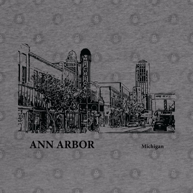 Ann Arbor Michigan by Lakeric